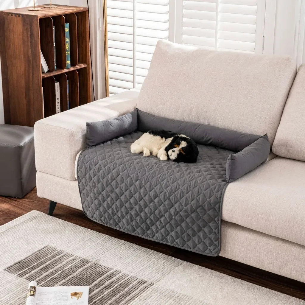 Solid Color Waterproof Dog Mat Pet Sofa Cushion for Living Room Car Cats Nest Mat