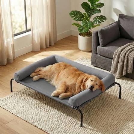 Elevated Pet Lounger Bed