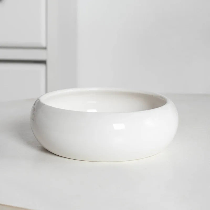 Small Dogs Ceramic Bowl Nordic Cat Food Water Feeders Cute Pet Feeding Supplies Puppy Kitten Drinking Eating Accessories