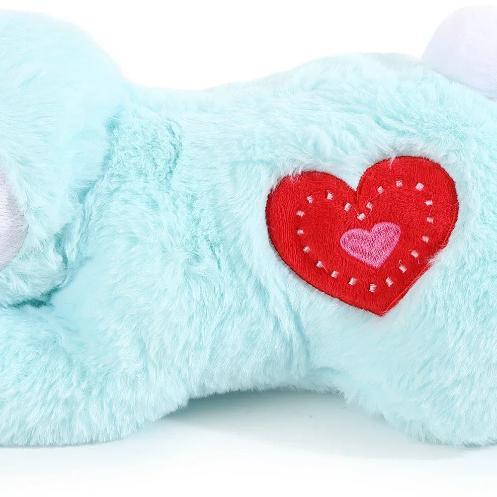 Bunny Plush Dog Heartbeat Toy Puppy Anxiety Relief Calming Sleep Aid Comfort Pillow for Crate Training Small Puppies