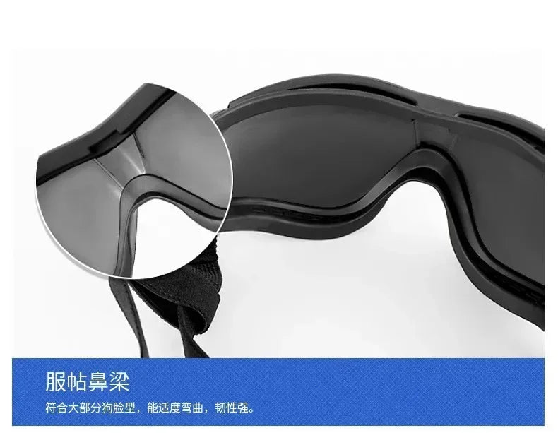 IN Stock Anti-UV Dog Sunglasses Breathable Vent Pet Goggles Windproof Waterproof for Car Riding Beach Outdoor Dogs S M L Sizes