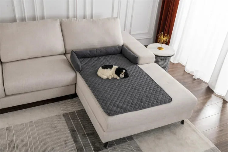 Solid Color Waterproof Dog Mat Pet Sofa Cushion for Living Room Car Cats Nest Mat