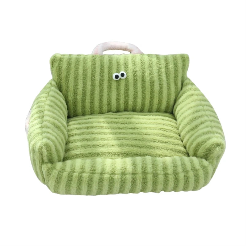 Puppy Special Sofa Kennel Winter Warm Pet Internet Celebrity Cat Nest Small Dog Sleeping Mat Cushion Winter Bed