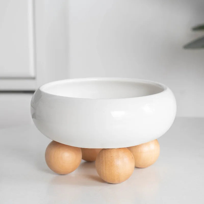 Small Dogs Ceramic Bowl Nordic Cat Food Water Feeders Cute Pet Feeding Supplies Puppy Kitten Drinking Eating Accessories