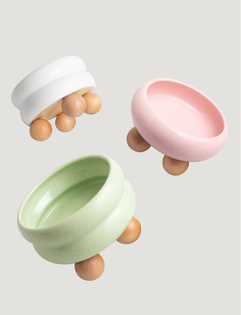 Small Dogs Ceramic Bowl Nordic Cat Food Water Feeders Cute Pet Feeding Supplies Puppy Kitten Drinking Eating Accessories