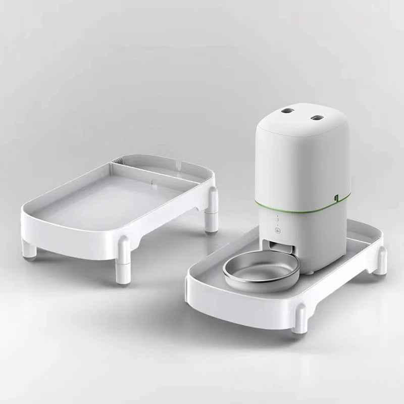 Smart Pet Feeder Elevating Bracket Single Bowl Dog Cat Pet Food Dispenser Protect Raised Stand Pet Feeder Elevating Bracket
