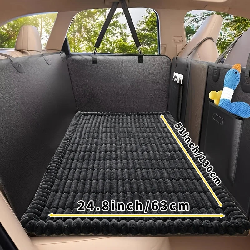 Car Rear Seat Pet Cover Dog Mat Waterproof Nonslip Backseat Protector Hammock Vehicles Suv Sedan Truck Travel Pet Bed Cushion