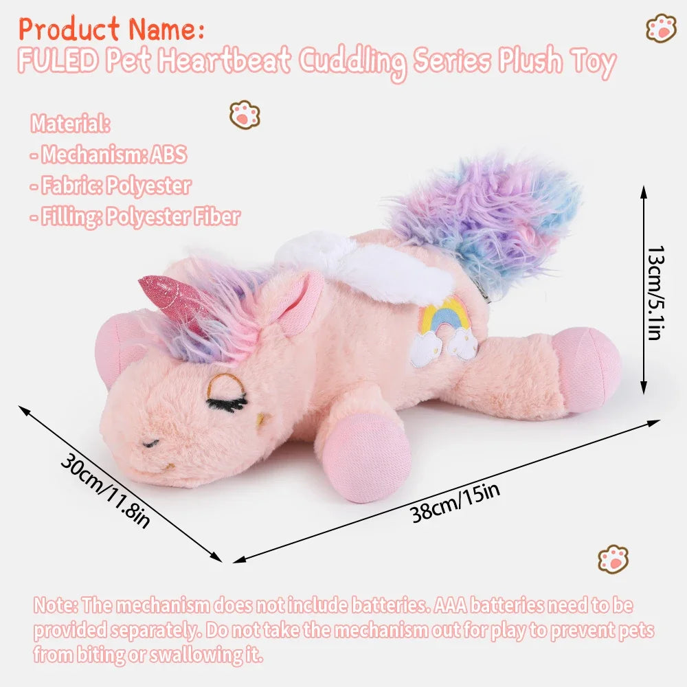 Plush Puppy Heartbeat Toys, Birthday Gifts, Rich Dog Puzzle Toys, Behavior Training, 16 Christmas