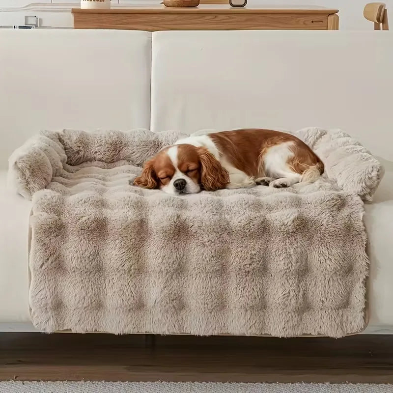 New Faux Rabbit Fur Large Dog Mat Cat Bed Pet Mattress Fun Luxury Plush Pet Bed Suitable for Small To Medium Dogs and Cats