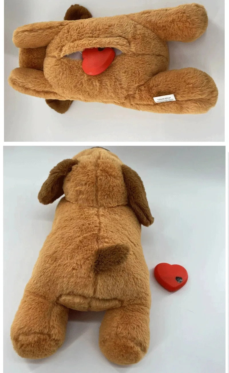 Pet Anxiety Relief Sleep Toy, Dog Interactive Plush Heartbeat Toy, Cat Soothing Companion Toy, Pet Stuffed Toy
