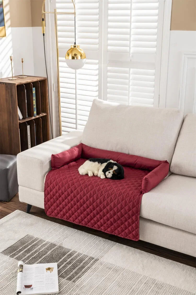 Solid Color Waterproof Dog Mat Pet Sofa Cushion for Living Room Car Cats Nest Mat