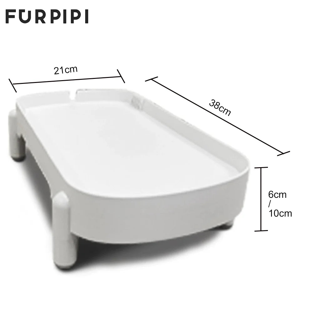 Smart Pet Feeder Elevating Bracket Single Bowl Dog Cat Pet Food Dispenser Protect Raised Stand Pet Feeder Elevating Bracket