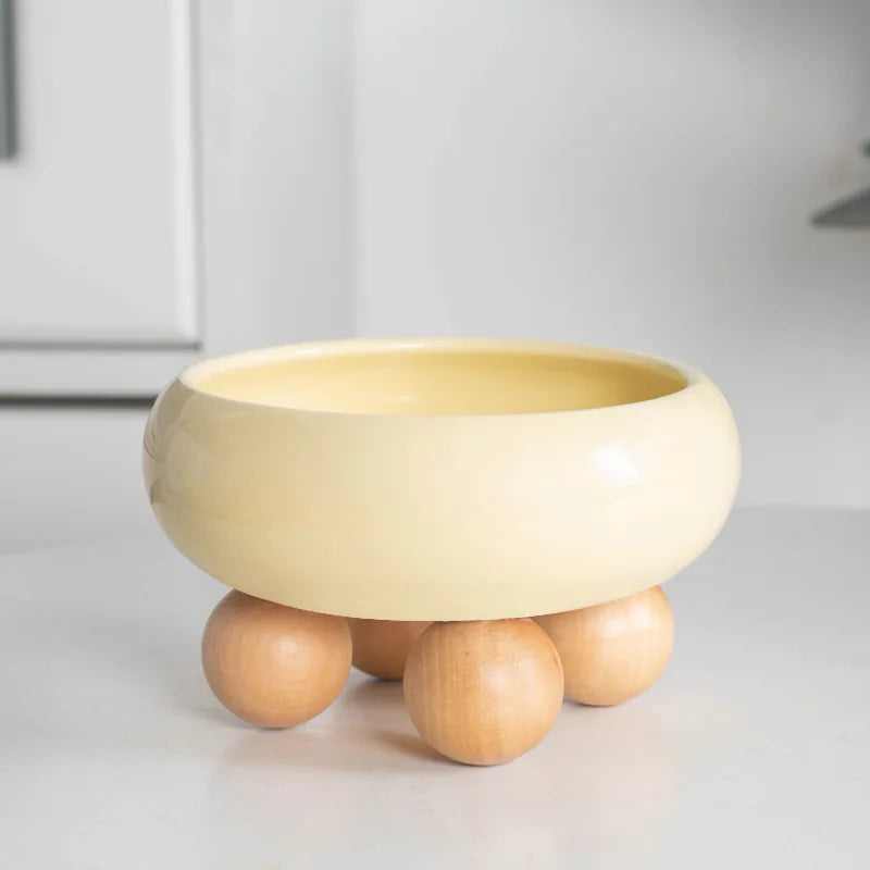 Small Dogs Ceramic Bowl Nordic Cat Food Water Feeders Cute Pet Feeding Supplies Puppy Kitten Drinking Eating Accessories