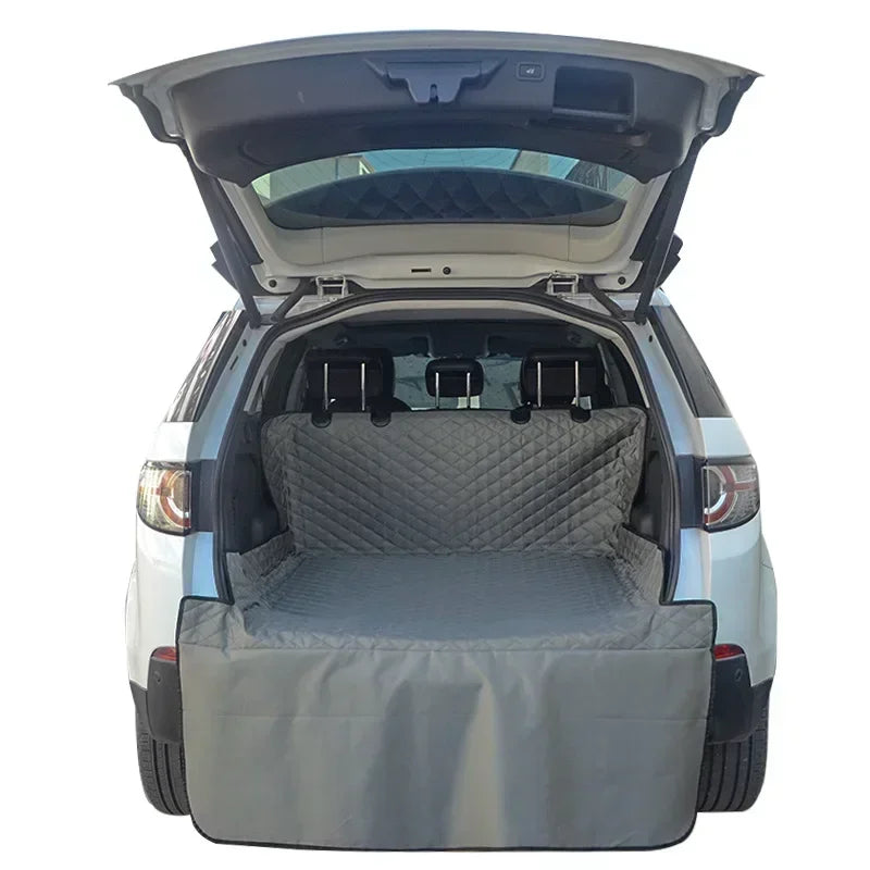 Dog Car Seat Cover Pet Travel Dog Carrier Car Trunk Mat Waterproof Trunk Mat Cargo Liner for Dogs Washable Car Accessories