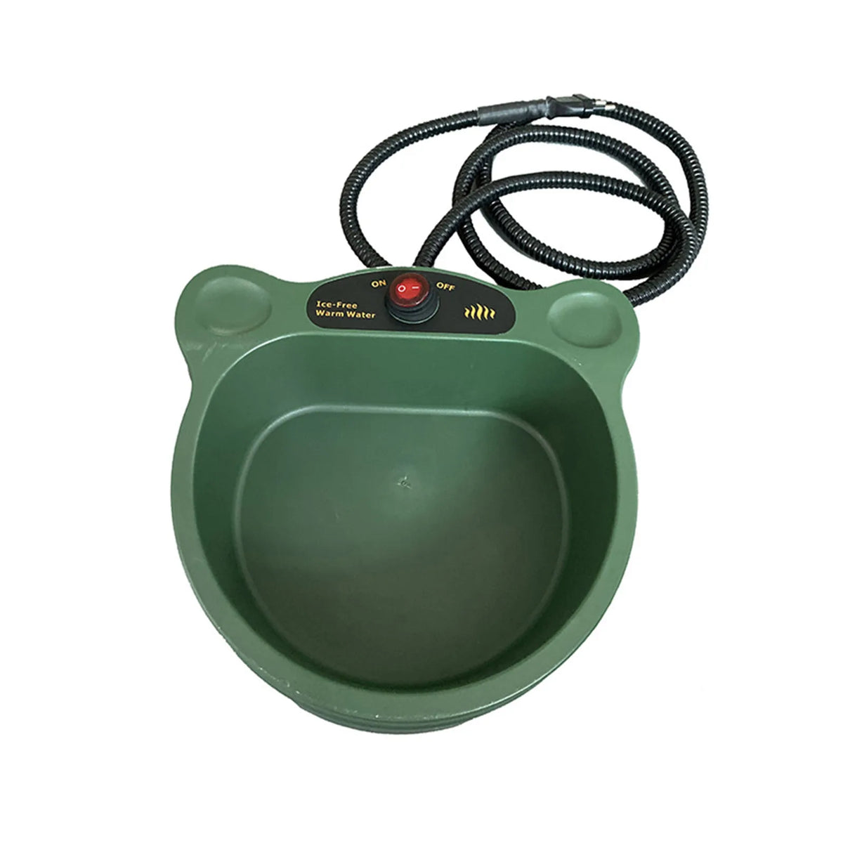 Electric Dog Water Bowl Green Heated Dog Bowl for Pet Dog Electric Dog Water Bowl Heated Dog Bowl Thermal Dog Bowl