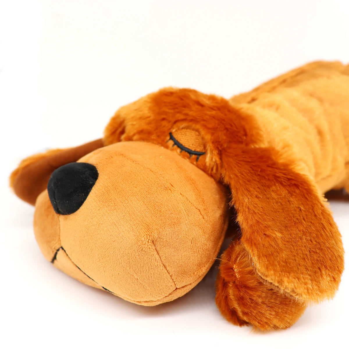 IFOYO Pet Heartbeat Puppy Behavioral Training Dog Plush Pet Comfortable Snuggle Anxiety Relief Sleep Aid Doll Durable Drop Ship