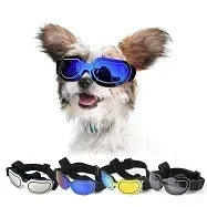 IN Stock Anti-UV Dog Sunglasses Breathable Vent Pet Goggles Windproof Waterproof for Car Riding Beach Outdoor Dogs S M L Sizes