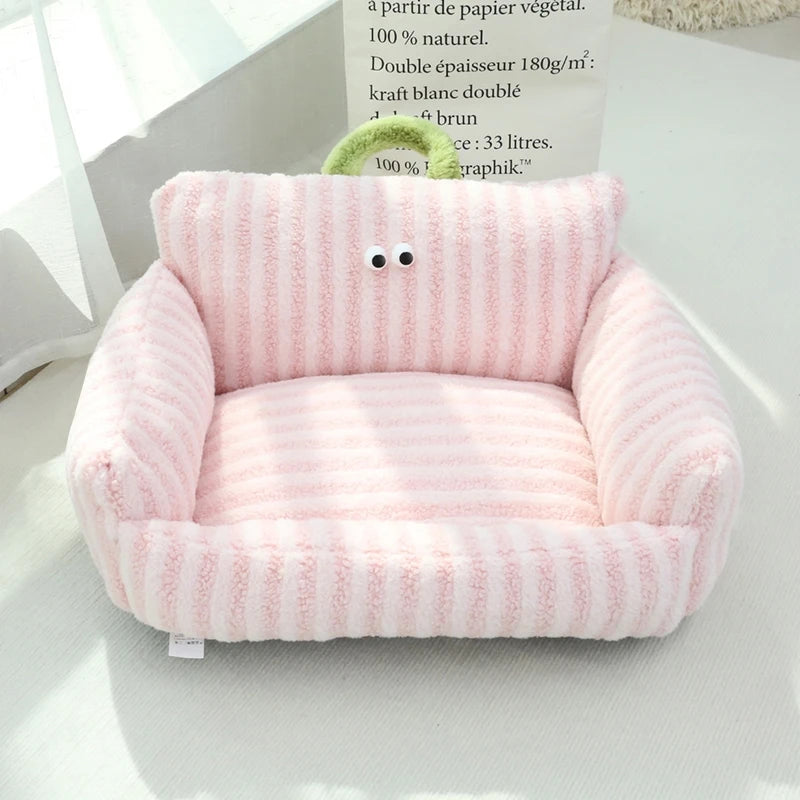 Puppy Special Sofa Kennel Winter Warm Pet Internet Celebrity Cat Nest Small Dog Sleeping Mat Cushion Winter Bed