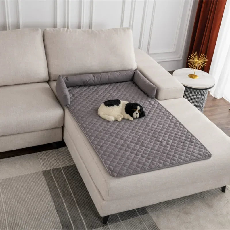 Solid Color Waterproof Dog Mat Pet Sofa Cushion for Living Room Car Cats Nest Mat