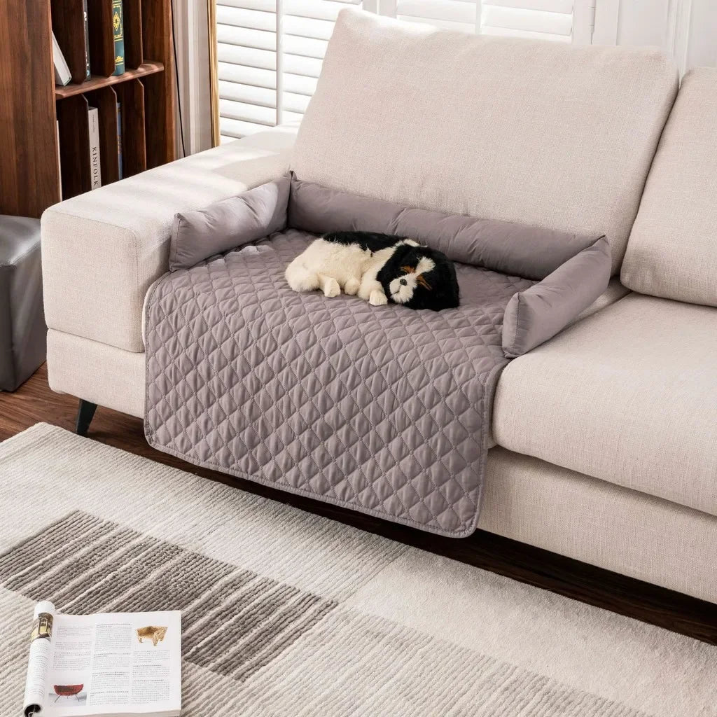 Solid Color Waterproof Dog Mat Pet Sofa Cushion for Living Room Car Cats Nest Mat