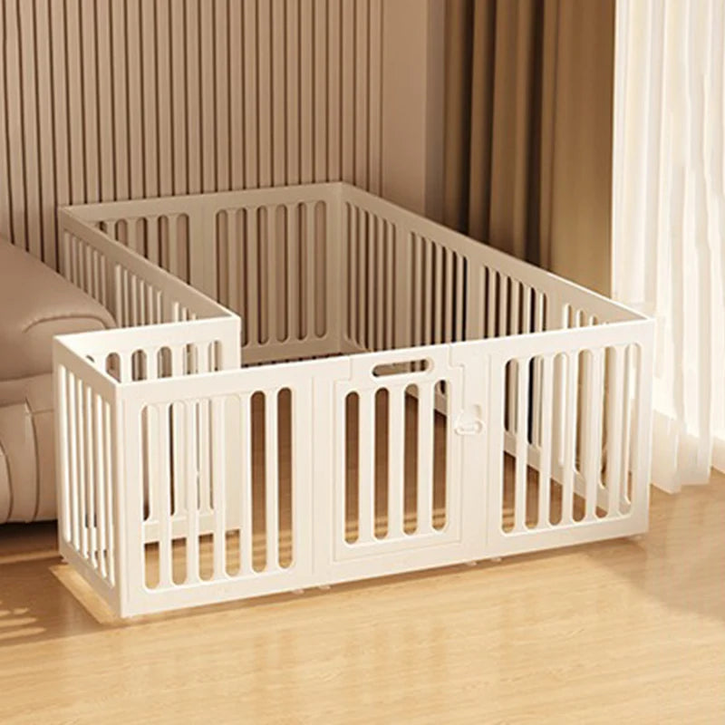 Height 60cm Pet Fence Large Space Puppy Fence Indoor Isolation Washable Household Dog Fence Double Suction Cup Safety Dog Cage