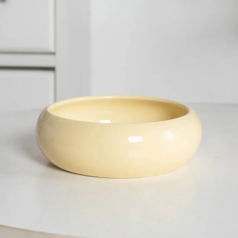 Small Dogs Ceramic Bowl Nordic Cat Food Water Feeders Cute Pet Feeding Supplies Puppy Kitten Drinking Eating Accessories