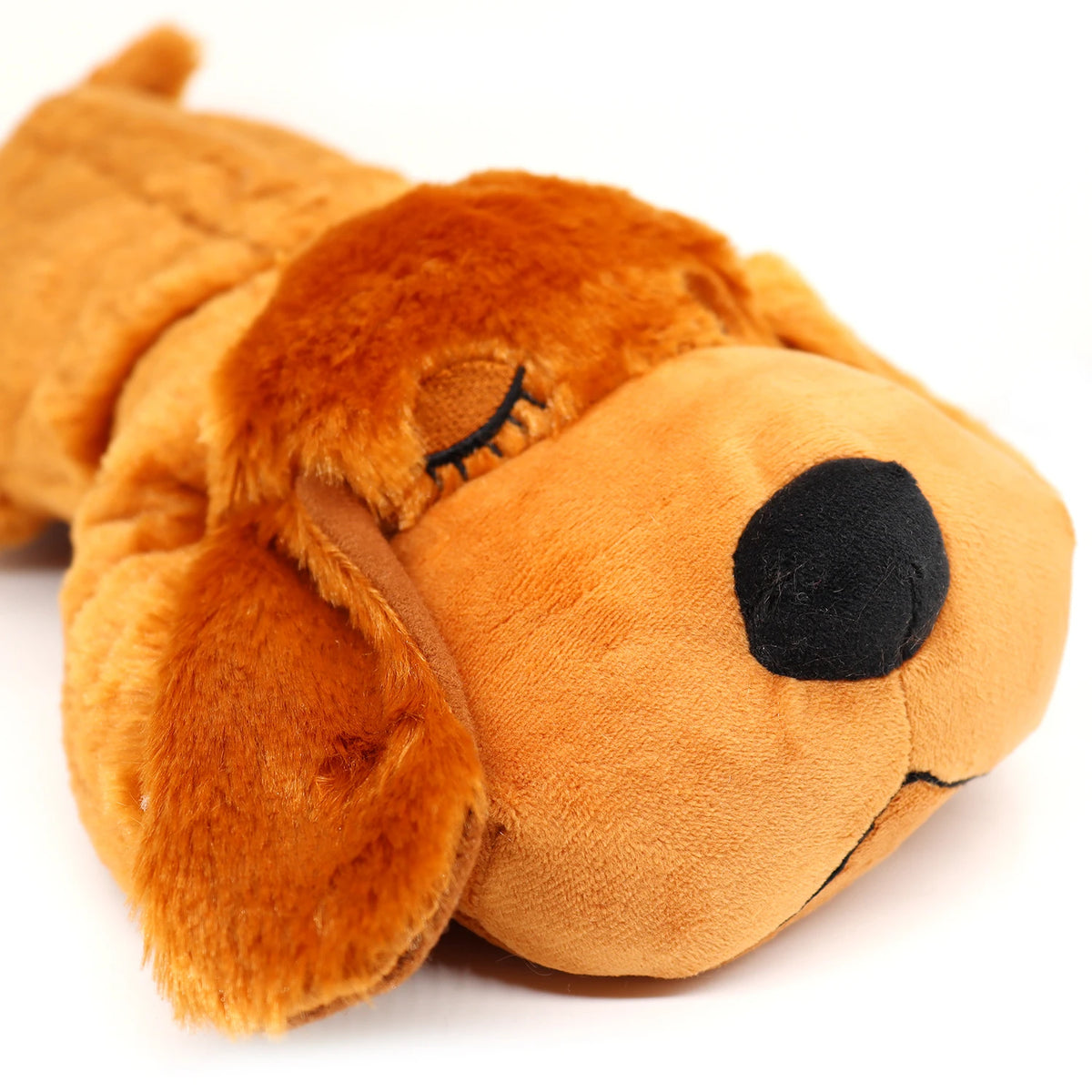 IFOYO Pet Heartbeat Puppy Behavioral Training Dog Plush Pet Comfortable Snuggle Anxiety Relief Sleep Aid Doll Durable Drop Ship