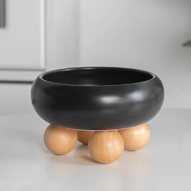 Small Dogs Ceramic Bowl Nordic Cat Food Water Feeders Cute Pet Feeding Supplies Puppy Kitten Drinking Eating Accessories