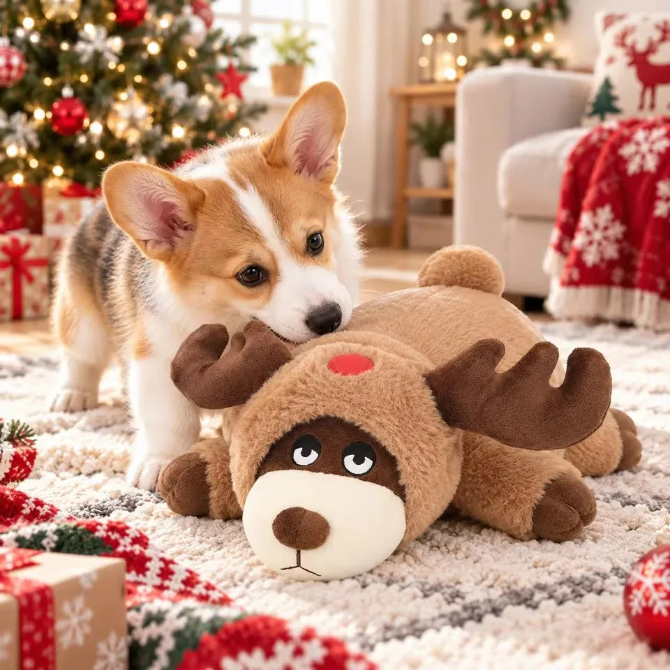 et Heartbeat Sloth Plush Toy Dog Anxiety Relief Puppy Sleep Companion Soft Stuffed Toy for Separation Stress