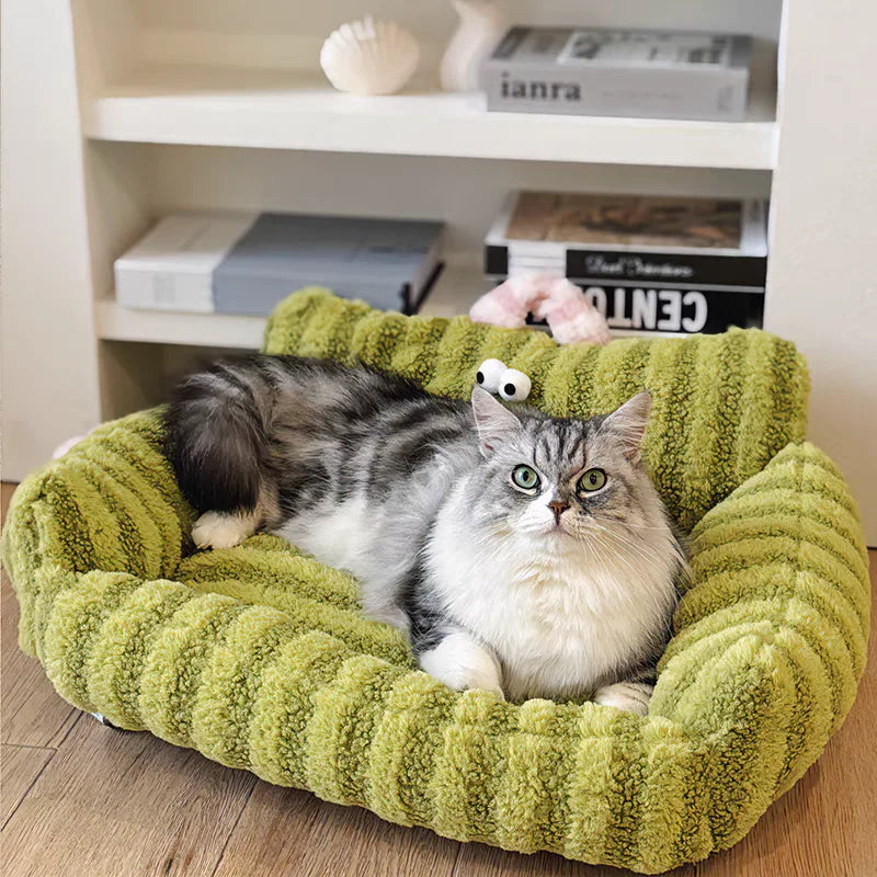 Puppy Special Sofa Kennel Winter Warm Pet Internet Celebrity Cat Nest Small Dog Sleeping Mat Cushion Winter Bed