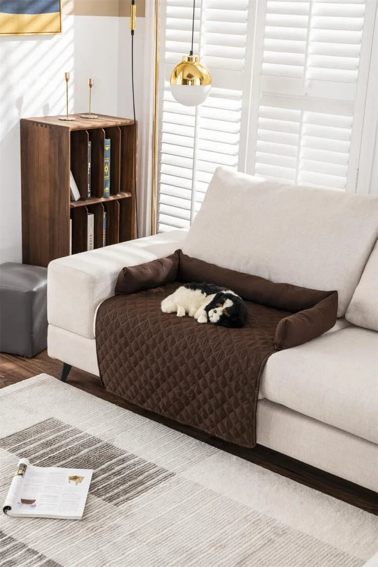 Solid Color Waterproof Dog Mat Pet Sofa Cushion for Living Room Car Cats Nest Mat
