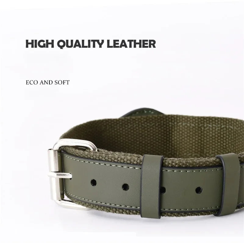 Leather Dog Collar Pet Adjustable Necklaces With Luxury Design For Apple Airtag LocationPositioning Device Cover Cat Accessories
