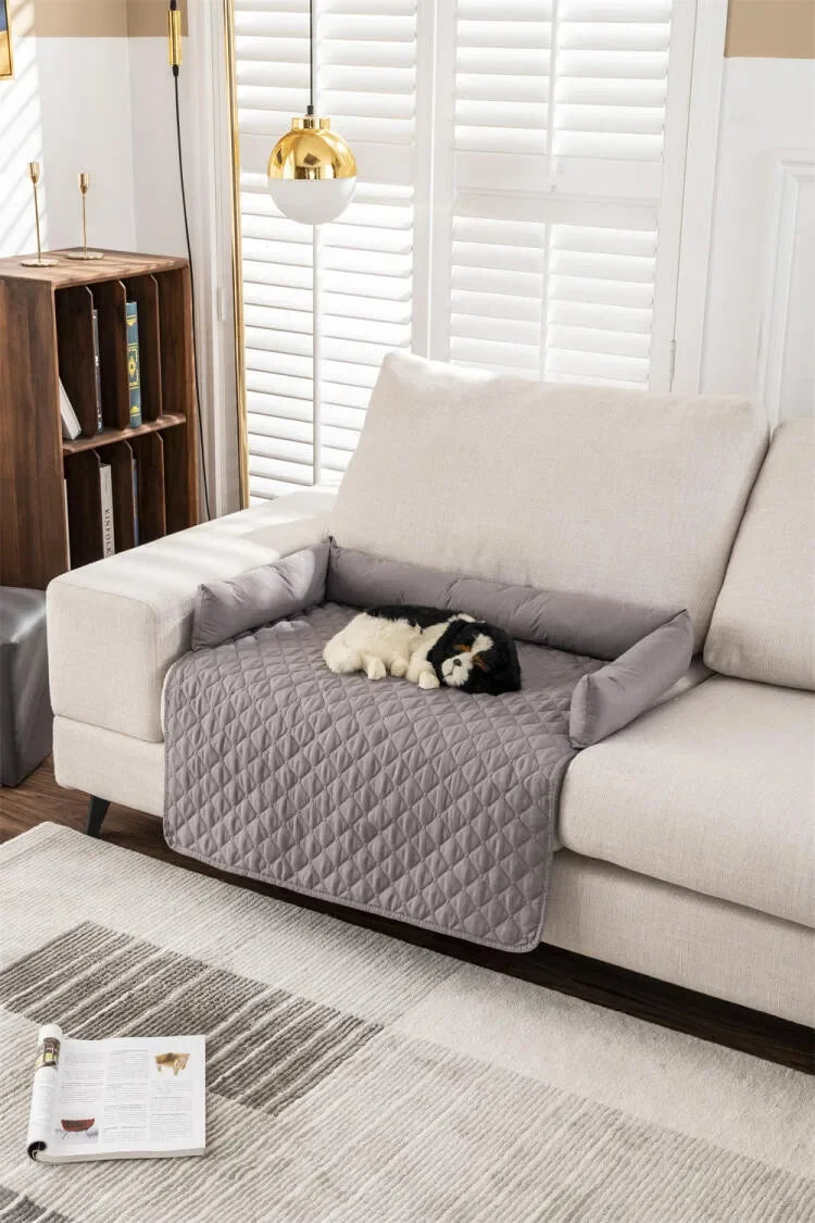 Solid Color Waterproof Dog Mat Pet Sofa Cushion for Living Room Car Cats Nest Mat
