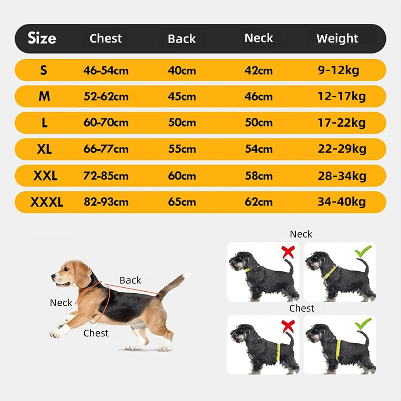 Small Medium Large Dog Winter Coat With Built‑in D‑Ring, Waterproof Snow‑Proof Pullover Dog Jacket, Warm Cotton Pet Clothes for