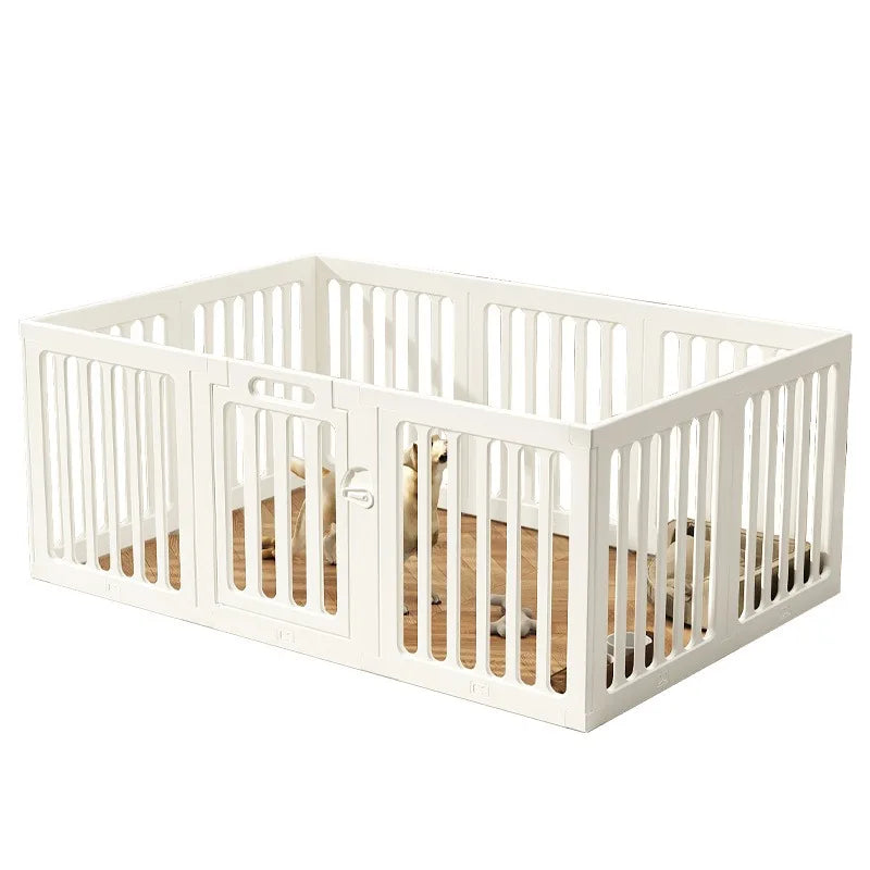 Height 60cm Pet Fence Large Space Puppy Fence Indoor Isolation Washable Household Dog Fence Double Suction Cup Safety Dog Cage