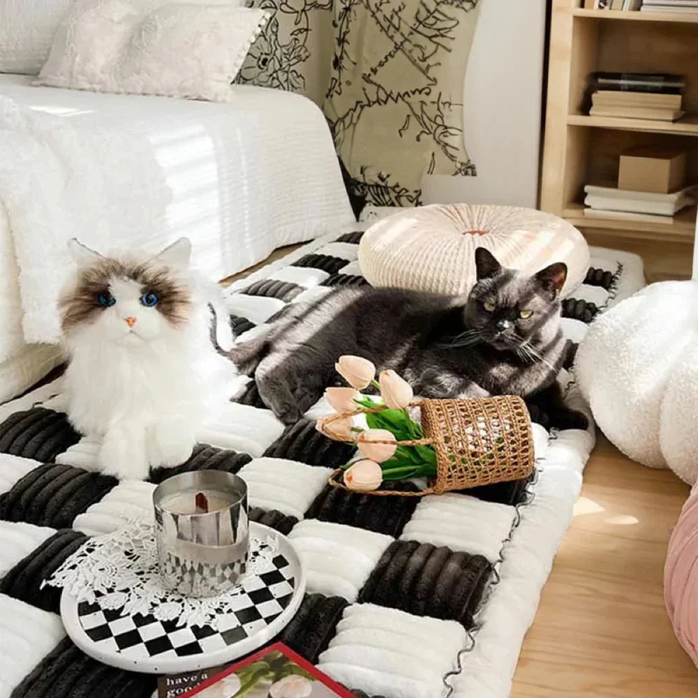 Dog Bed Warm Mat for Car Seat Cover Pet Cat Blanket Anti-slip Washable Cushion Sofa Couch Cover Protector For Dogs Pet Supplies