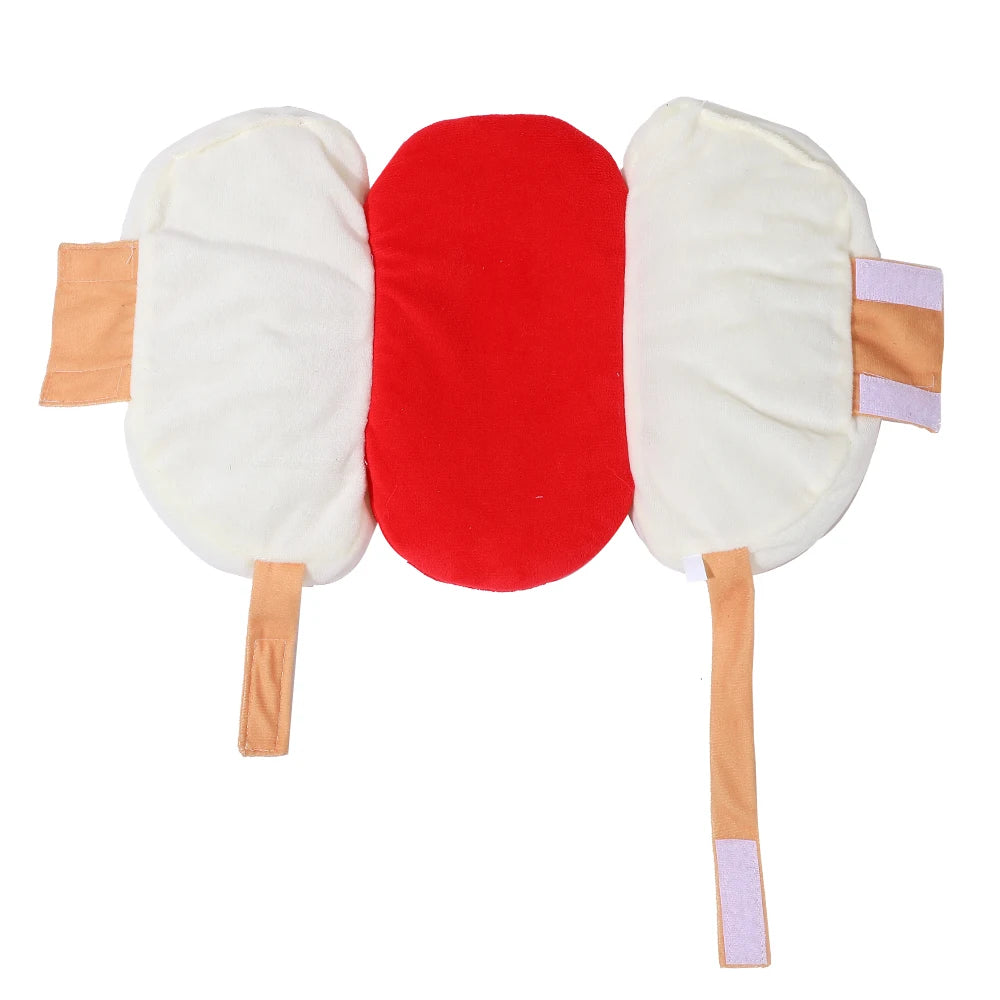 Funny Pet Hot Dog Costume Cute Puppy Clothes Cosplay Outfit for Birthday Party Halloween Christmas Photo Shoot Holiday Dress Up
