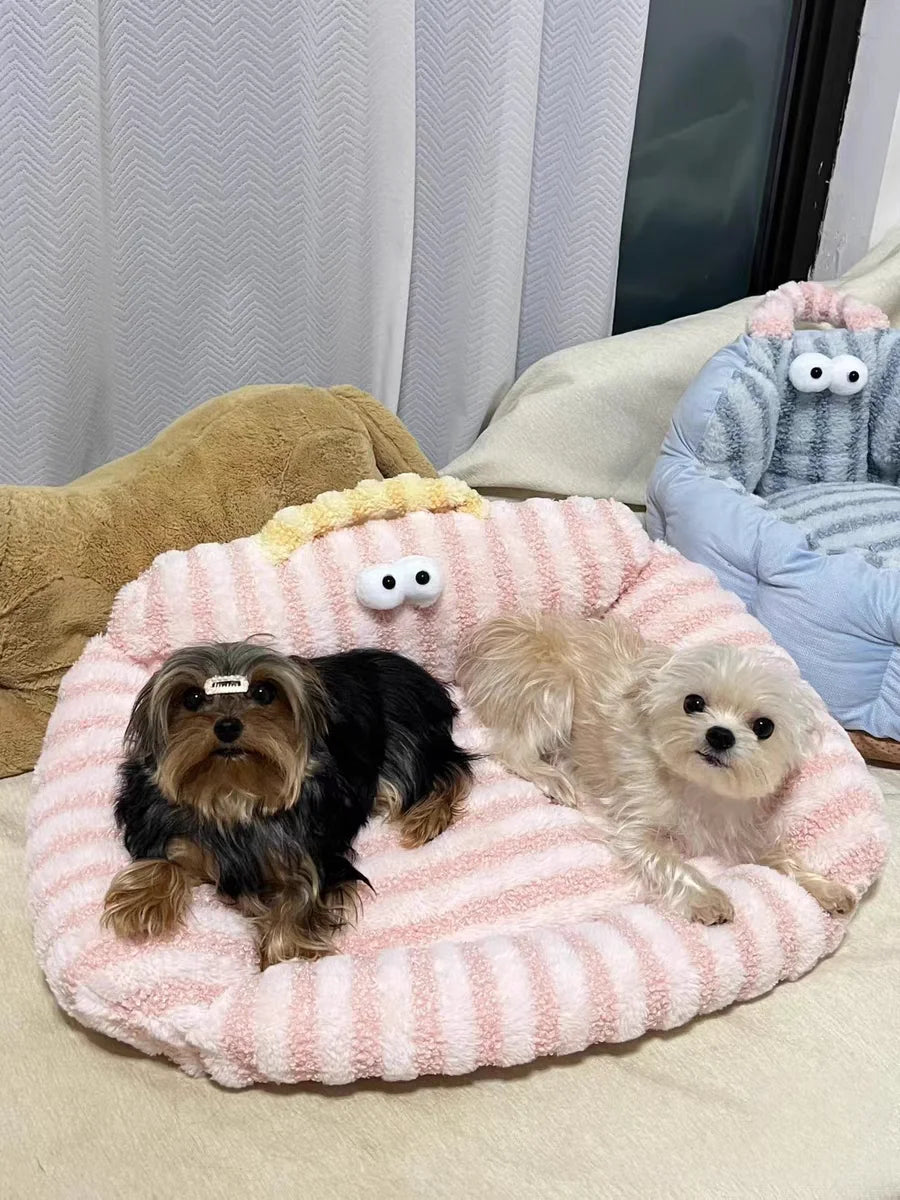 Puppy Special Sofa Kennel Winter Warm Pet Internet Celebrity Cat Nest Small Dog Sleeping Mat Cushion Winter Bed
