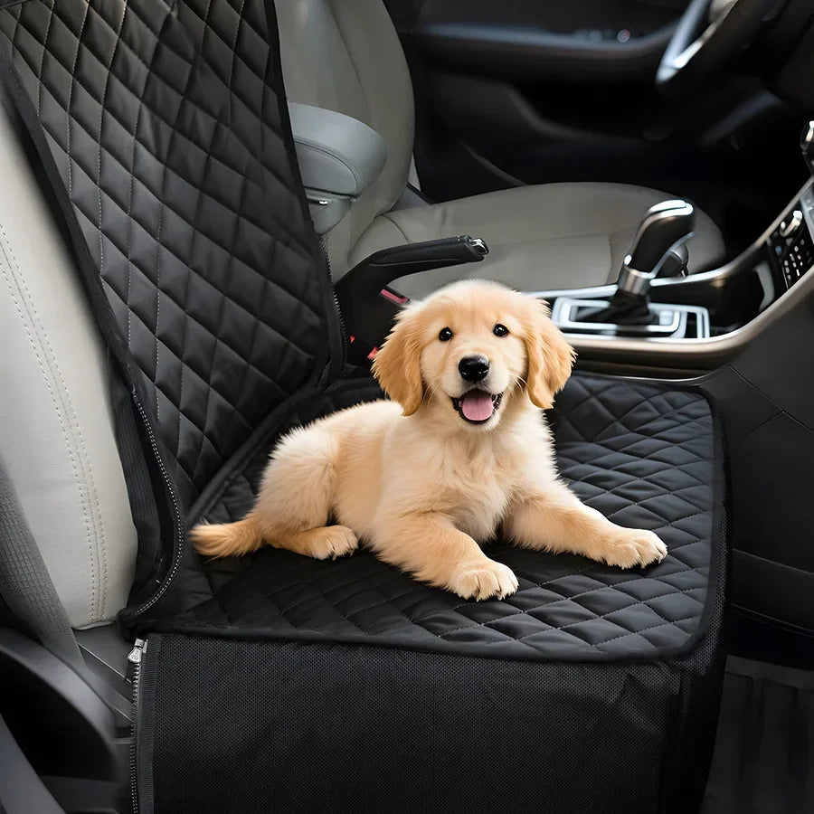 Dog & Cat Car Seat Cover – Waterproof Dirt-Resistant Pet Car Seat Protector Mat for Road Trips & Holidays