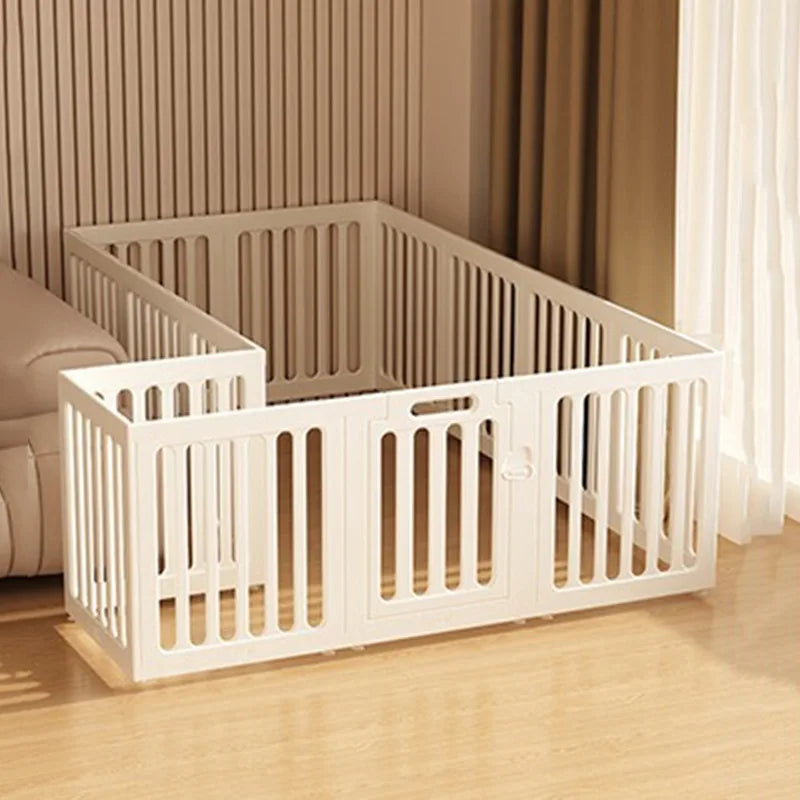 Height 60cm Pet Fence Large Space Puppy Fence Indoor Isolation Washable Household Dog Fence Double Suction Cup Safety Dog Cage